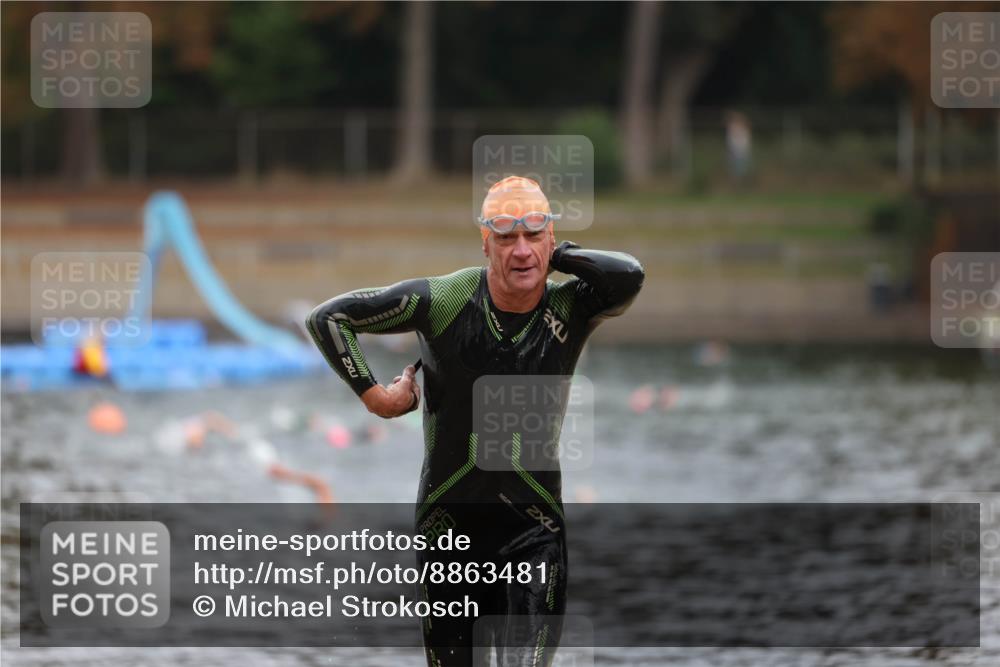 14.09.2025 - Stadtparktriathlon Michael Strokosch http://msf.ph/oto/8863481 14.09.2025 10:30:07 Schwimmen 783 meine-sportfotos.de