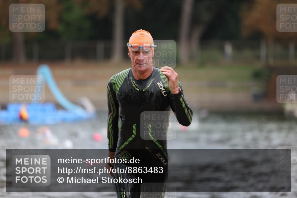 14.09.2025 - Stadtparktriathlon Michael Strokosch http://msf.ph/oto/8863483 14.09.2025 10:30:08 Schwimmen 783 meine-sportfotos.de