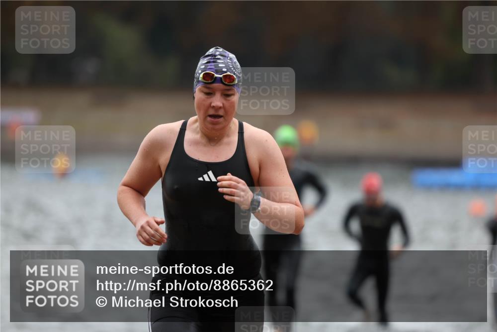 14.09.2025 - Stadtparktriathlon Michael Strokosch http://msf.ph/oto/8865362 14.09.2025 09:03:14 Schwimmen 382, 389, 392, 400, 410, 418, 430, 437 meine-sportfotos.de