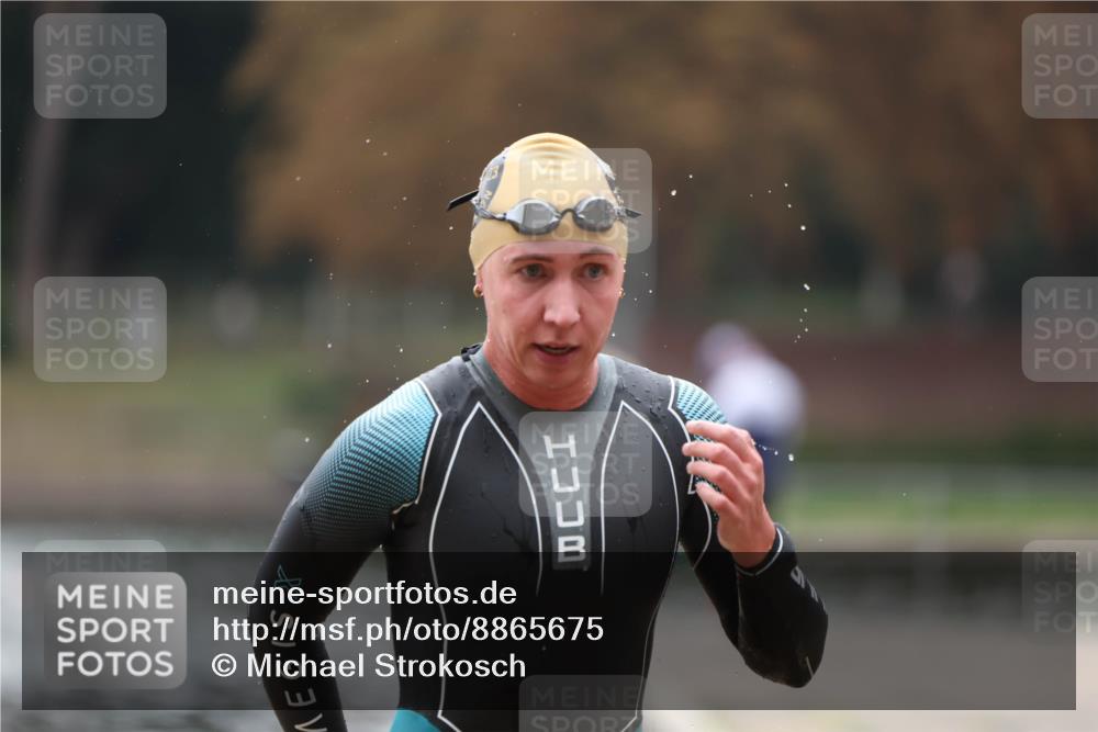 14.09.2025 - Stadtparktriathlon Michael Strokosch http://msf.ph/oto/8865675 14.09.2025 09:10:33 Schwimmen 473 meine-sportfotos.de
