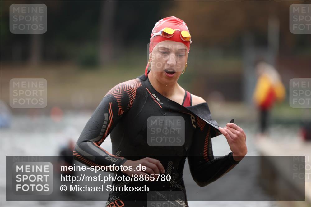 14.09.2025 - Stadtparktriathlon Michael Strokosch http://msf.ph/oto/8865780 14.09.2025 09:11:24 Schwimmen 457, 466 meine-sportfotos.de