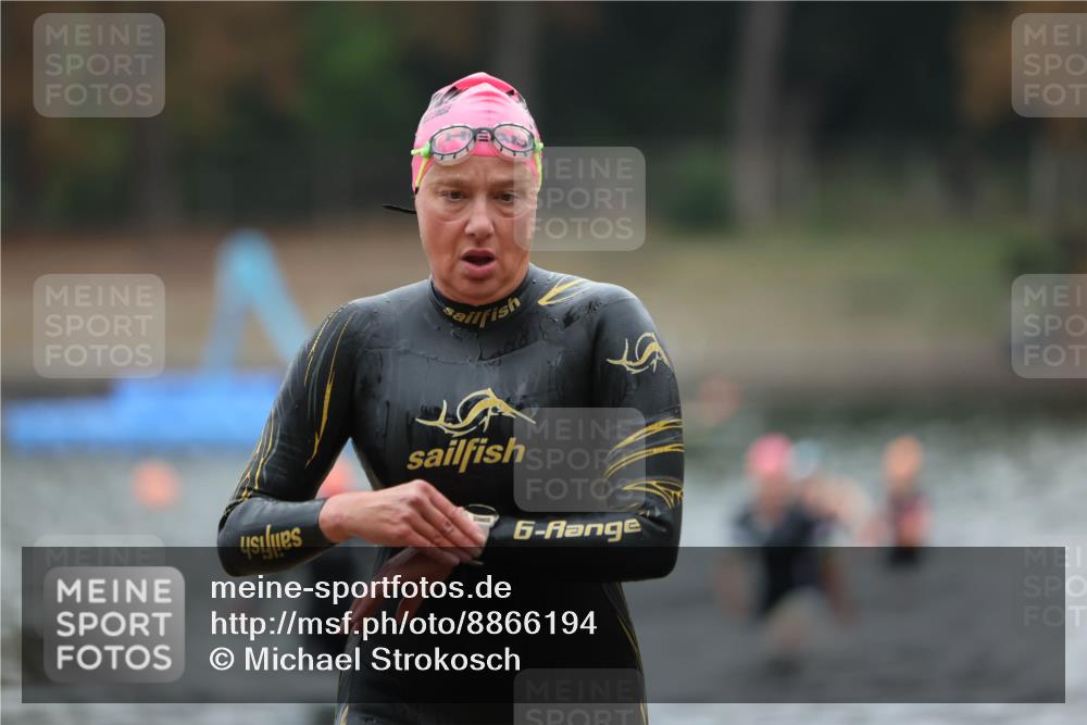 14.09.2025 - Stadtparktriathlon Michael Strokosch http://msf.ph/oto/8866194 14.09.2025 09:14:25 Schwimmen 448, 450, 458, 469, 506 meine-sportfotos.de