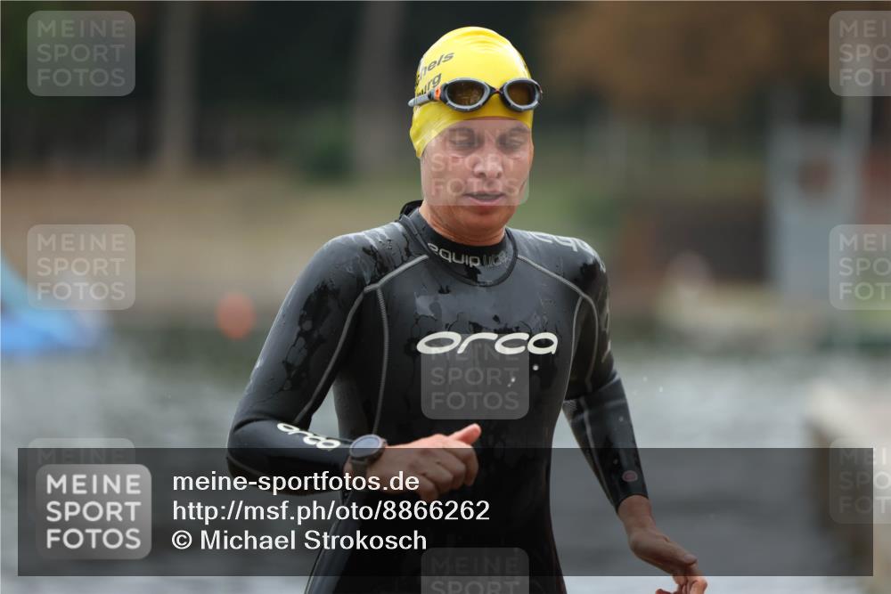 14.09.2025 - Stadtparktriathlon Michael Strokosch http://msf.ph/oto/8866262 14.09.2025 09:14:51 Schwimmen 505 meine-sportfotos.de