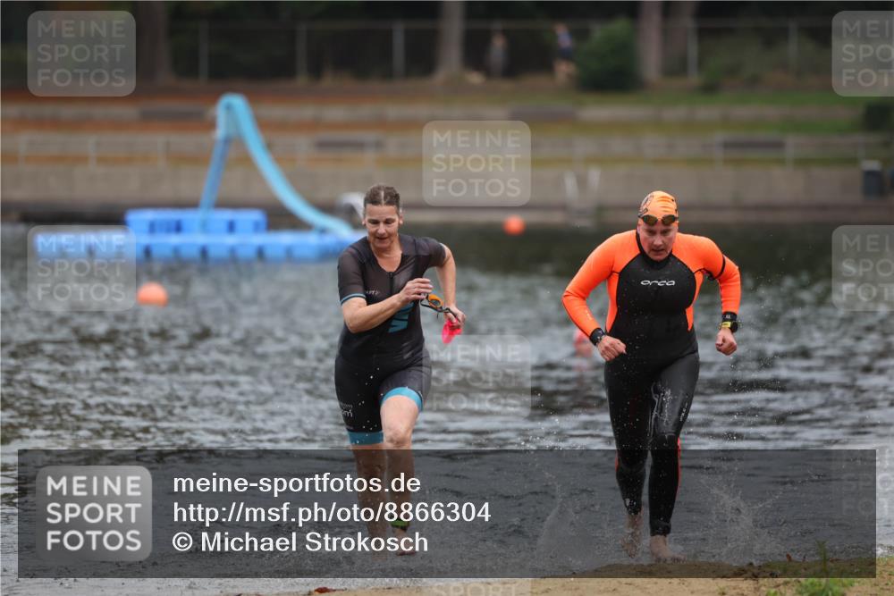 14.09.2025 - Stadtparktriathlon Michael Strokosch http://msf.ph/oto/8866304 14.09.2025 09:16:35 Schwimmen 440, 504 meine-sportfotos.de