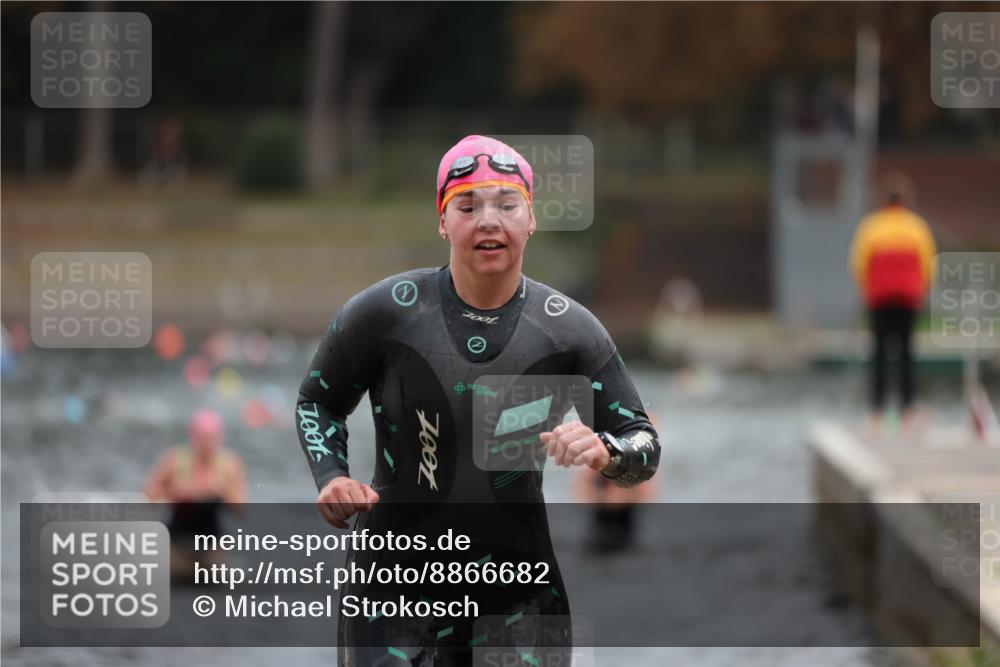14.09.2025 - Stadtparktriathlon Michael Strokosch http://msf.ph/oto/8866682 14.09.2025 09:46:21 Schwimmen 511, 594, 596, 610, 620 meine-sportfotos.de