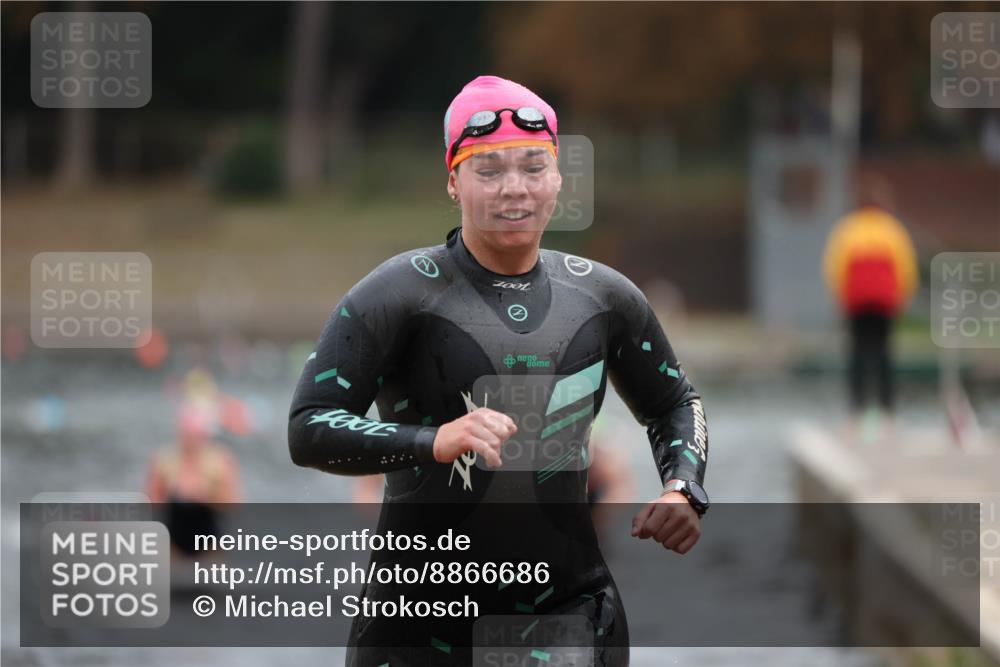 14.09.2025 - Stadtparktriathlon Michael Strokosch http://msf.ph/oto/8866686 14.09.2025 09:46:21 Schwimmen 511, 594, 596, 610, 620 meine-sportfotos.de