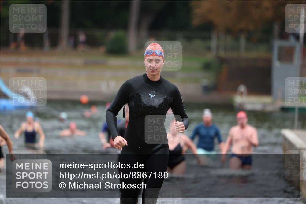 14.09.2025 - Stadtparktriathlon Michael Strokosch http://msf.ph/oto/8867180 14.09.2025 09:50:16 Schwimmen 515, 546, 571, 588, 600, 619 meine-sportfotos.de