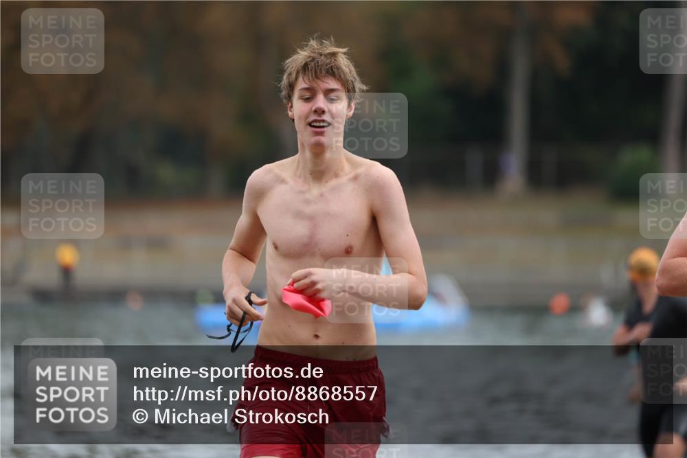 14.09.2025 - Stadtparktriathlon Michael Strokosch http://msf.ph/oto/8868557 14.09.2025 10:32:50 Schwimmen 723, 736, 776, 786, 802, 816, 821 meine-sportfotos.de