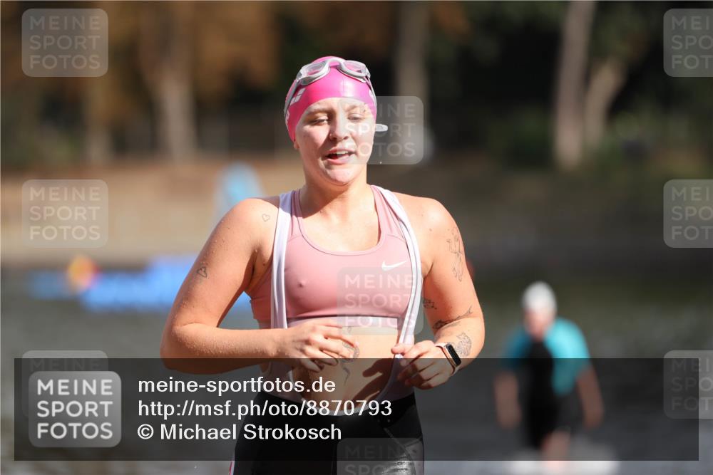 14.09.2025 - Stadtparktriathlon Michael Strokosch http://msf.ph/oto/8870793 14.09.2025 11:17:32 Schwimmen 931, 1019 meine-sportfotos.de