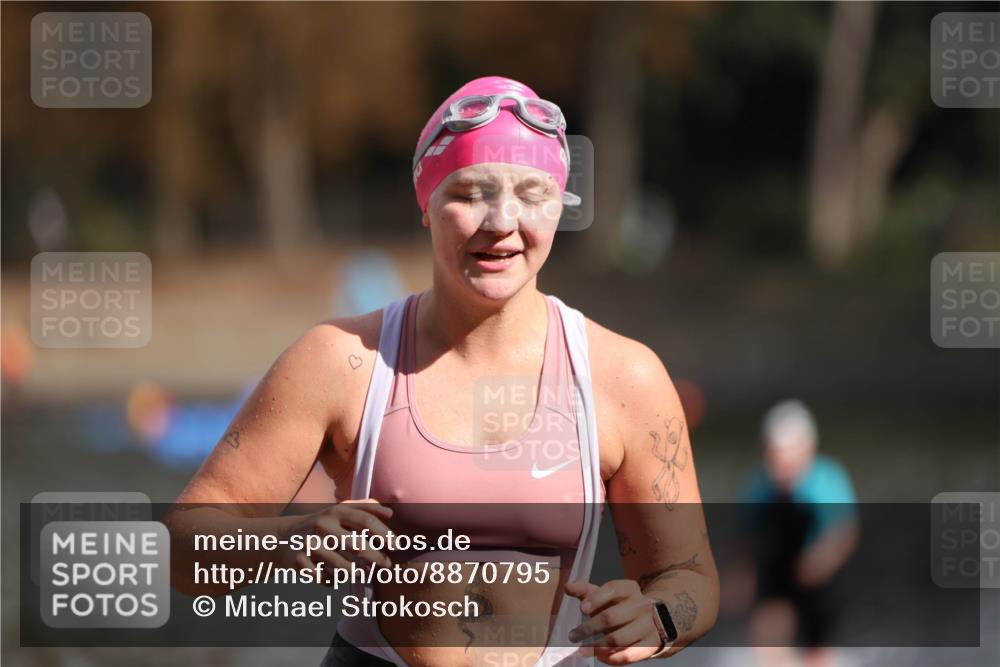 14.09.2025 - Stadtparktriathlon Michael Strokosch http://msf.ph/oto/8870795 14.09.2025 11:17:32 Schwimmen 931, 1019 meine-sportfotos.de