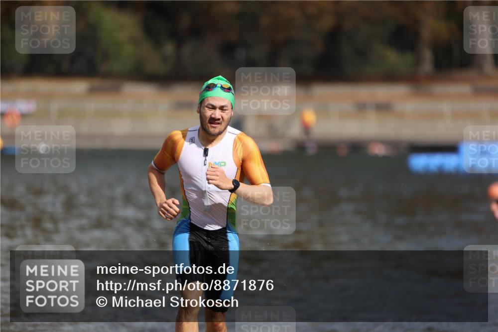 14.09.2025 - Stadtparktriathlon Michael Strokosch http://msf.ph/oto/8871876 14.09.2025 11:49:09 Schwimmen 1178, 1217 meine-sportfotos.de