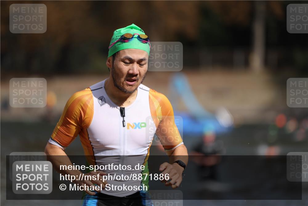 14.09.2025 - Stadtparktriathlon Michael Strokosch http://msf.ph/oto/8871886 14.09.2025 11:49:11 Schwimmen 1178, 1217 meine-sportfotos.de