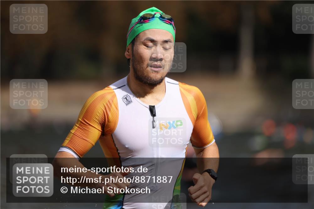 14.09.2025 - Stadtparktriathlon Michael Strokosch http://msf.ph/oto/8871887 14.09.2025 11:49:11 Schwimmen 1178, 1217 meine-sportfotos.de