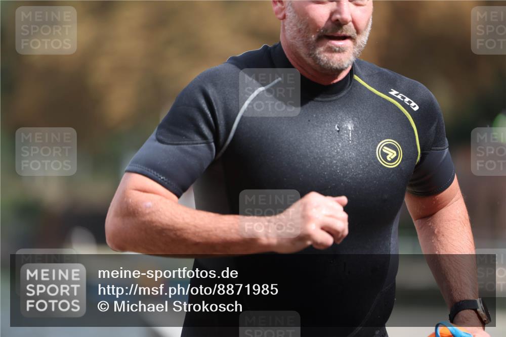 14.09.2025 - Stadtparktriathlon Michael Strokosch http://msf.ph/oto/8871985 14.09.2025 11:50:16 Schwimmen 1162, 1168, 1174, 1188, 1214 meine-sportfotos.de