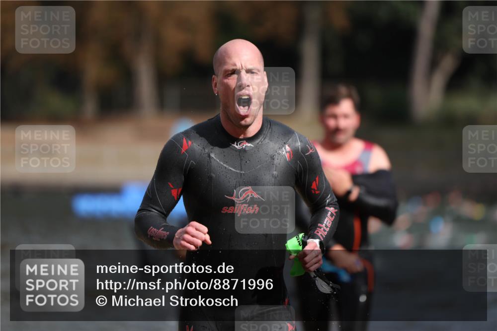 14.09.2025 - Stadtparktriathlon Michael Strokosch http://msf.ph/oto/8871996 14.09.2025 11:50:19 Schwimmen 1162, 1168, 1186, 1188, 1194 meine-sportfotos.de