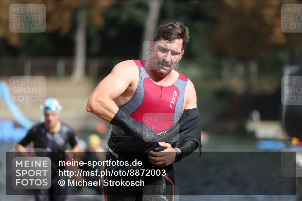 14.09.2025 - Stadtparktriathlon Michael Strokosch http://msf.ph/oto/8872003 14.09.2025 11:50:20 Schwimmen 1162, 1168, 1186, 1188, 1194 meine-sportfotos.de