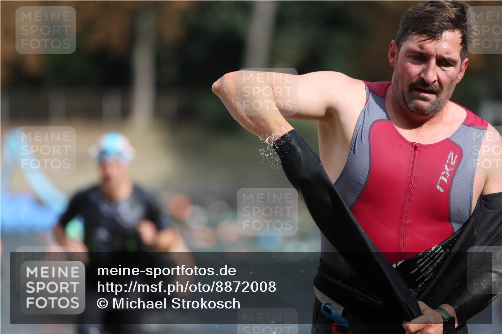 14.09.2025 - Stadtparktriathlon Michael Strokosch http://msf.ph/oto/8872008 14.09.2025 11:50:21 Schwimmen 1162, 1168, 1186, 1188, 1194 meine-sportfotos.de