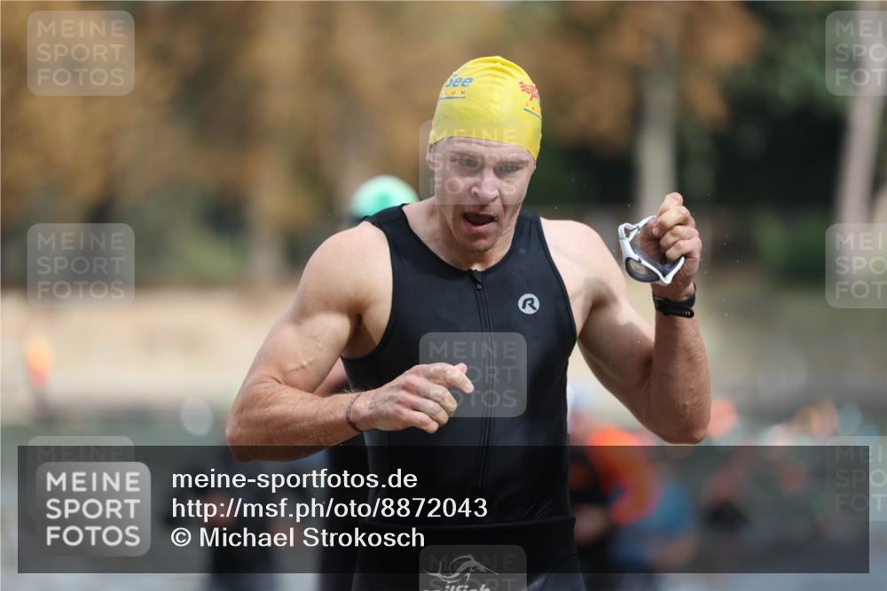 14.09.2025 - Stadtparktriathlon Michael Strokosch http://msf.ph/oto/8872043 14.09.2025 11:50:31 Schwimmen 1144, 1146, 1164, 1186, 1194 meine-sportfotos.de