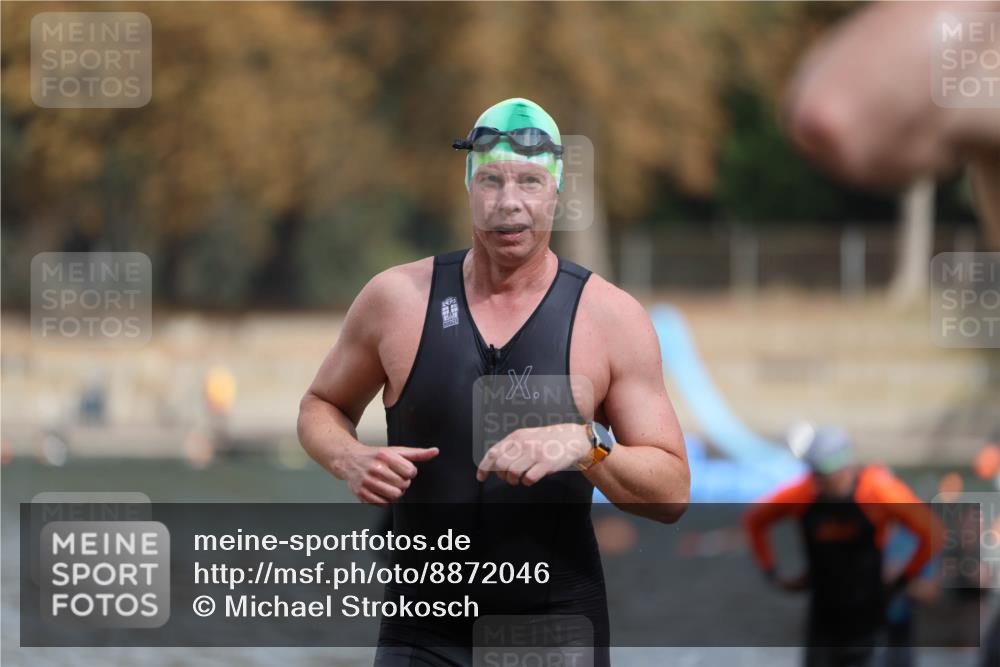14.09.2025 - Stadtparktriathlon Michael Strokosch http://msf.ph/oto/8872046 14.09.2025 11:50:32 Schwimmen 1144, 1146, 1164, 1186, 1194 meine-sportfotos.de
