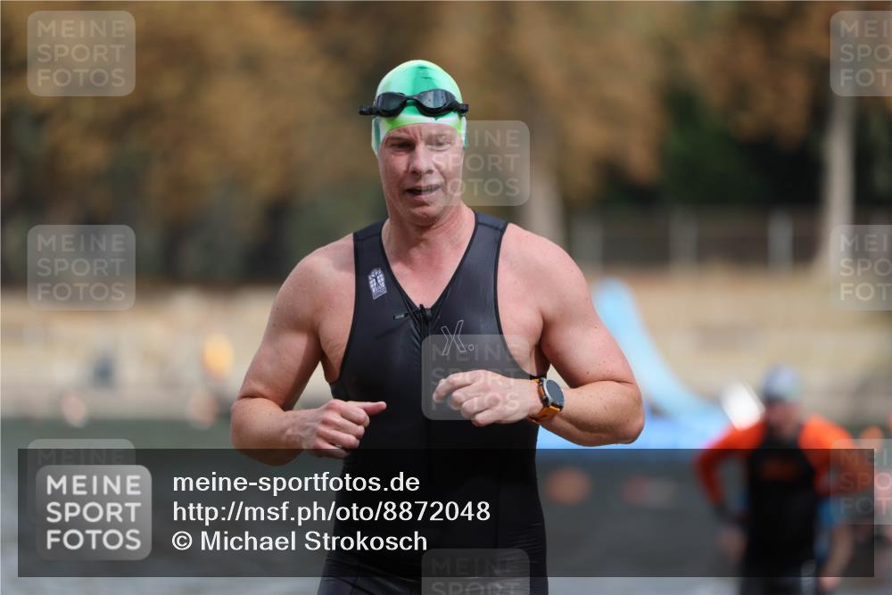 14.09.2025 - Stadtparktriathlon Michael Strokosch http://msf.ph/oto/8872048 14.09.2025 11:50:32 Schwimmen 1144, 1146, 1164, 1186, 1194 meine-sportfotos.de
