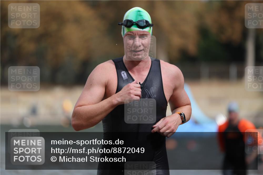14.09.2025 - Stadtparktriathlon Michael Strokosch http://msf.ph/oto/8872049 14.09.2025 11:50:32 Schwimmen 1144, 1146, 1164, 1186, 1194 meine-sportfotos.de