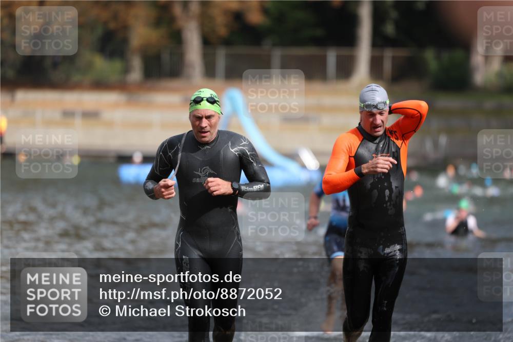 14.09.2025 - Stadtparktriathlon Michael Strokosch http://msf.ph/oto/8872052 14.09.2025 11:50:34 Schwimmen 1144, 1146, 1164, 1186, 1194 meine-sportfotos.de