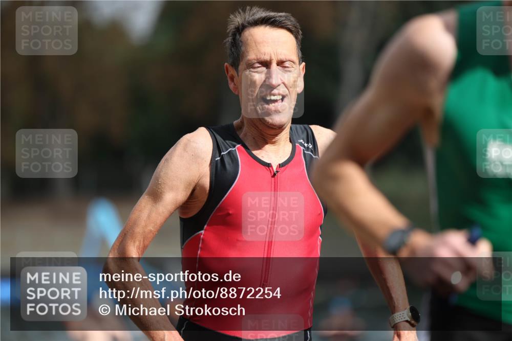 14.09.2025 - Stadtparktriathlon Michael Strokosch http://msf.ph/oto/8872254 14.09.2025 11:51:46 Schwimmen 1132, 1147, 1180, 1189 meine-sportfotos.de