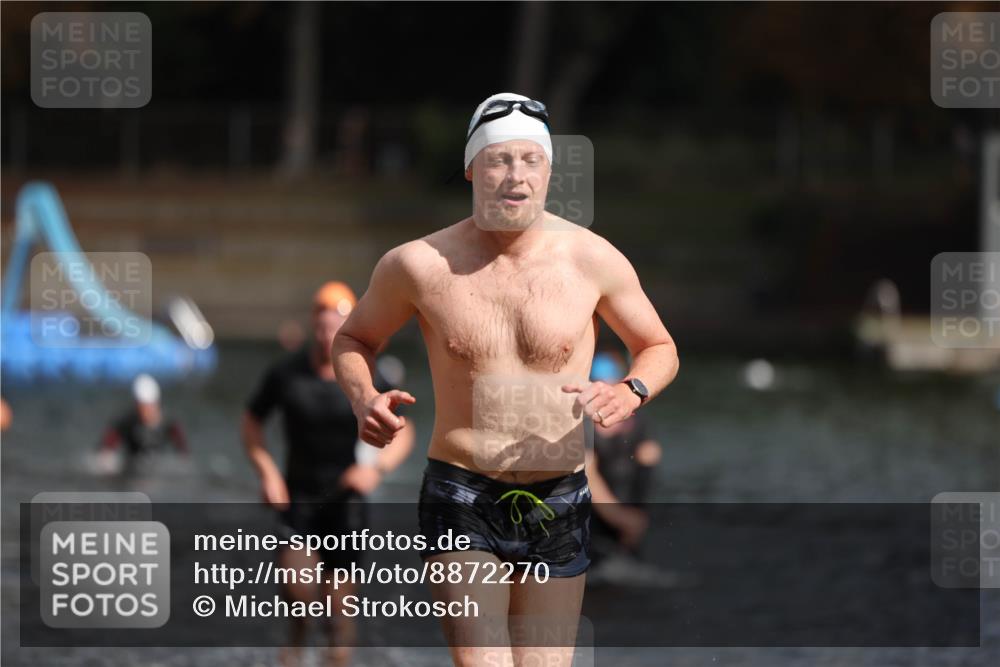 14.09.2025 - Stadtparktriathlon Michael Strokosch http://msf.ph/oto/8872270 14.09.2025 11:51:55 Schwimmen 1137, 1189 meine-sportfotos.de