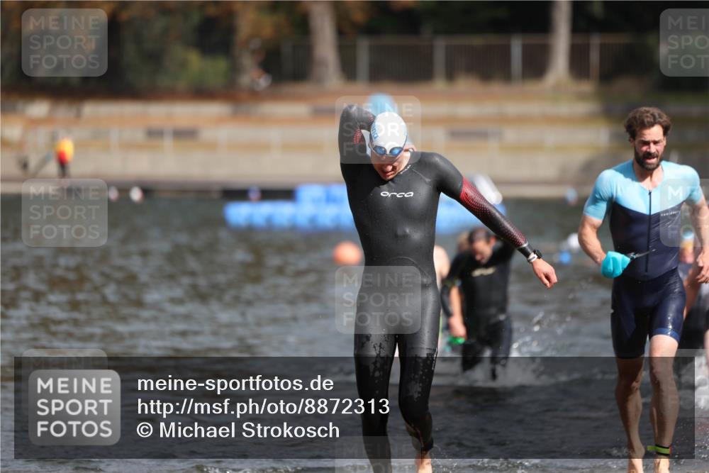 14.09.2025 - Stadtparktriathlon Michael Strokosch http://msf.ph/oto/8872313 14.09.2025 11:52:15 Schwimmen 1128, 1143, 1150, 1156, 1171, 1187, 1211 meine-sportfotos.de