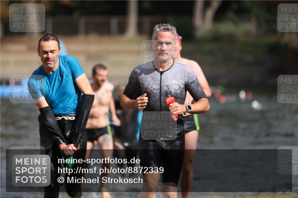 14.09.2025 - Stadtparktriathlon Michael Strokosch http://msf.ph/oto/8872339 14.09.2025 11:52:23 Schwimmen 1128, 1150, 1156, 1171, 1187, 1202 meine-sportfotos.de