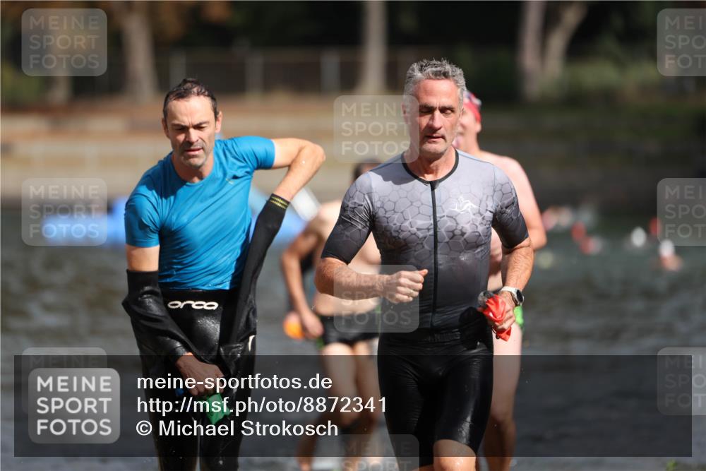 14.09.2025 - Stadtparktriathlon Michael Strokosch http://msf.ph/oto/8872341 14.09.2025 11:52:23 Schwimmen 1128, 1150, 1156, 1171, 1187, 1202 meine-sportfotos.de