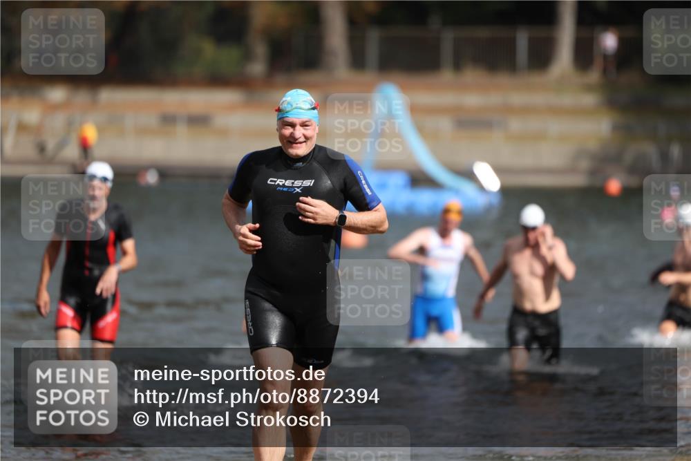 14.09.2025 - Stadtparktriathlon Michael Strokosch http://msf.ph/oto/8872394 14.09.2025 11:53:03 Schwimmen 1155, 1169, 1182, 1192, 1220 meine-sportfotos.de