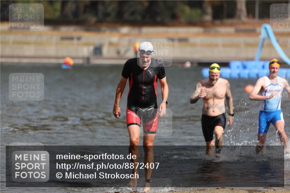 14.09.2025 - Stadtparktriathlon Michael Strokosch http://msf.ph/oto/8872407 14.09.2025 11:53:07 Schwimmen 1155, 1169, 1182, 1184, 1192, 1220 meine-sportfotos.de
