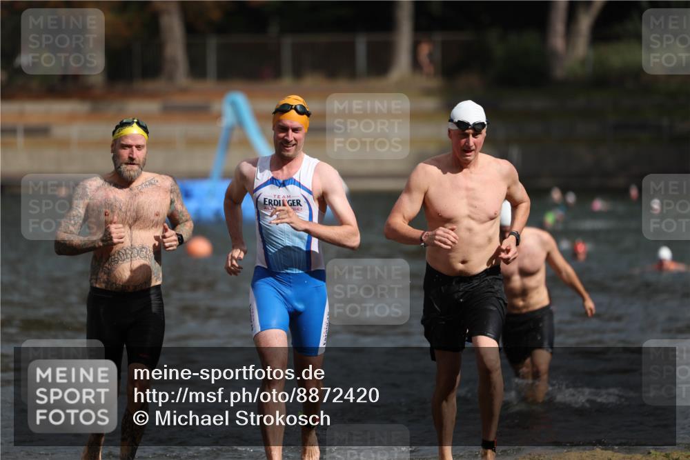 14.09.2025 - Stadtparktriathlon Michael Strokosch http://msf.ph/oto/8872420 14.09.2025 11:53:10 Schwimmen 1155, 1169, 1182, 1184, 1192, 1220 meine-sportfotos.de