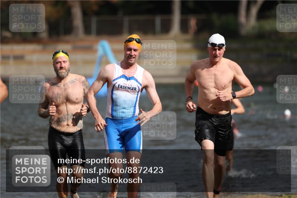 14.09.2025 - Stadtparktriathlon Michael Strokosch http://msf.ph/oto/8872423 14.09.2025 11:53:10 Schwimmen 1155, 1169, 1182, 1184, 1192, 1220 meine-sportfotos.de