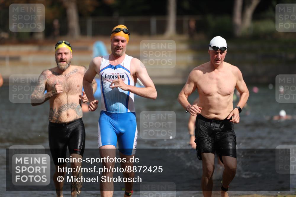 14.09.2025 - Stadtparktriathlon Michael Strokosch http://msf.ph/oto/8872425 14.09.2025 11:53:10 Schwimmen 1155, 1169, 1182, 1184, 1192, 1220 meine-sportfotos.de