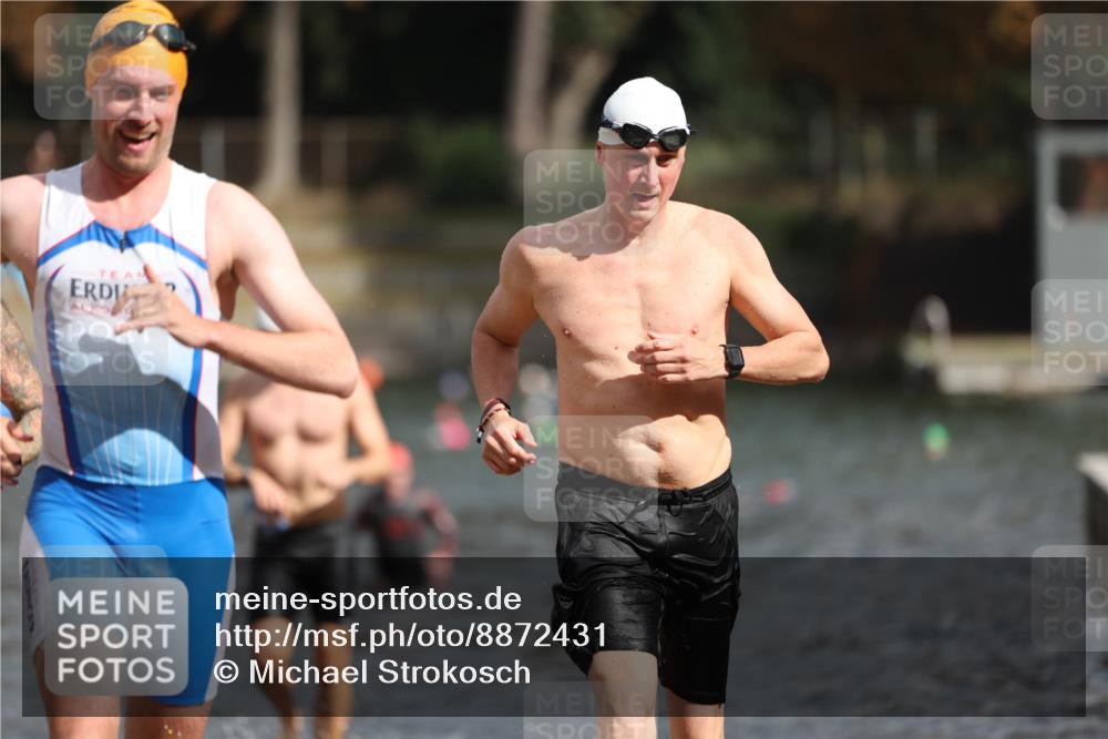 14.09.2025 - Stadtparktriathlon Michael Strokosch http://msf.ph/oto/8872431 14.09.2025 11:53:12 Schwimmen 1155, 1182, 1184, 1192, 1220 meine-sportfotos.de