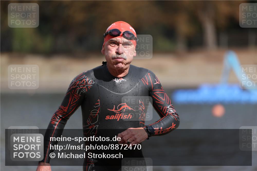 14.09.2025 - Stadtparktriathlon Michael Strokosch http://msf.ph/oto/8872470 14.09.2025 11:53:36 Schwimmen 1157, 1175, 1213 meine-sportfotos.de