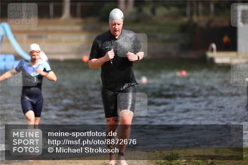 14.09.2025 - Stadtparktriathlon Michael Strokosch http://msf.ph/oto/8872676 14.09.2025 11:55:14 Schwimmen 1148, 1204 meine-sportfotos.de