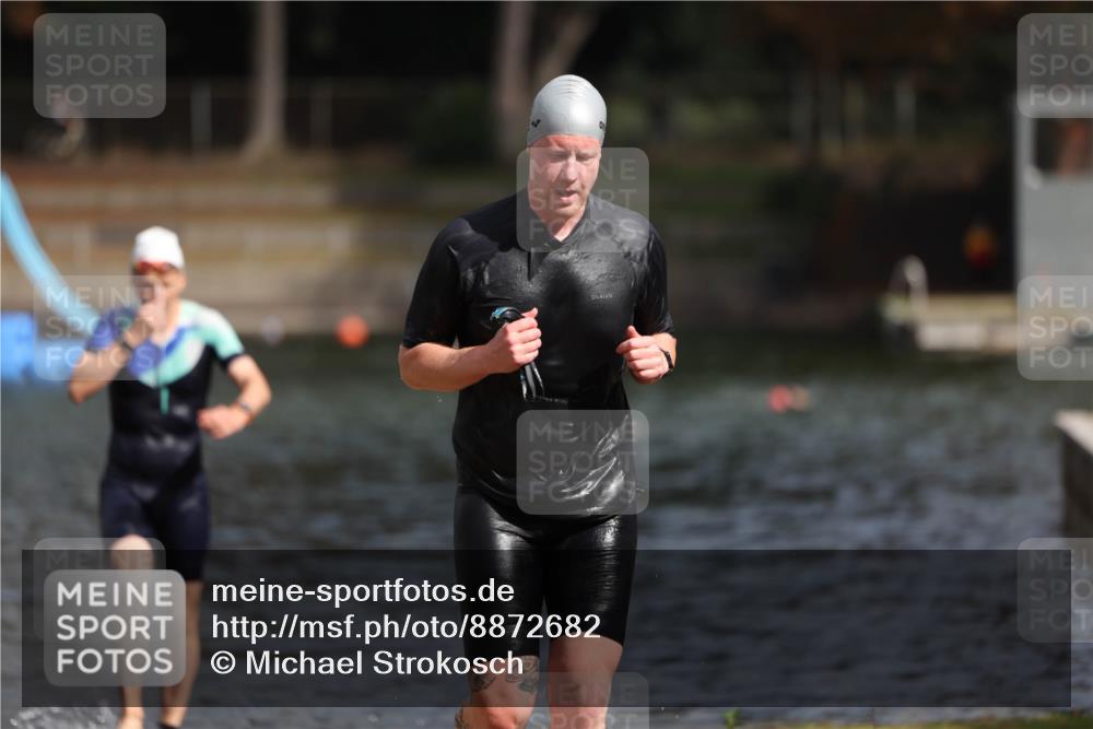 14.09.2025 - Stadtparktriathlon Michael Strokosch http://msf.ph/oto/8872682 14.09.2025 11:55:15 Schwimmen 1148, 1204 meine-sportfotos.de