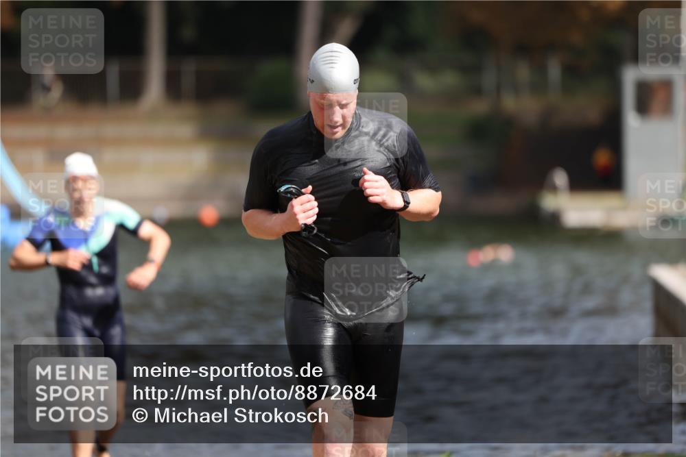 14.09.2025 - Stadtparktriathlon Michael Strokosch http://msf.ph/oto/8872684 14.09.2025 11:55:15 Schwimmen 1148, 1204 meine-sportfotos.de