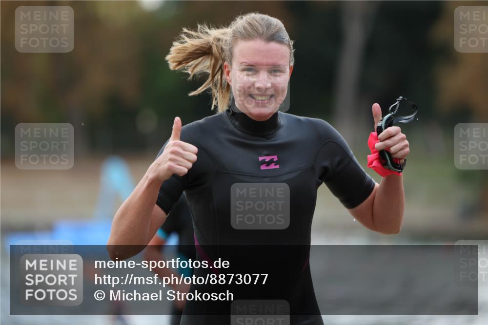 14.09.2025 - Stadtparktriathlon Michael Strokosch http://msf.ph/oto/8873077 14.09.2025 12:11:31 Schwimmen 1258, 1261, 1304, 1306 meine-sportfotos.de