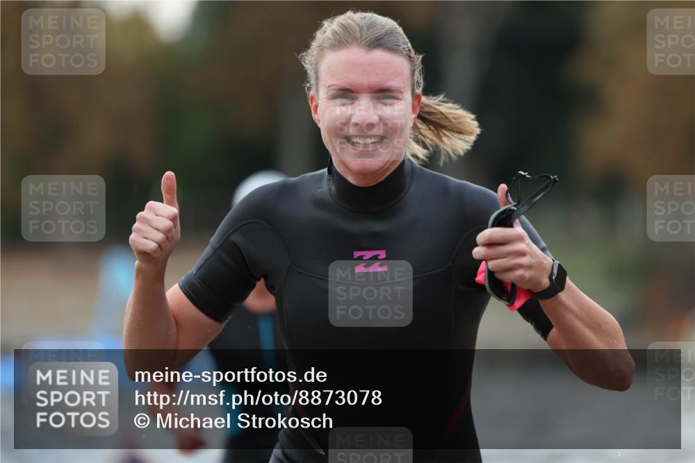 14.09.2025 - Stadtparktriathlon Michael Strokosch http://msf.ph/oto/8873078 14.09.2025 12:11:31 Schwimmen 1258, 1261, 1304, 1306 meine-sportfotos.de