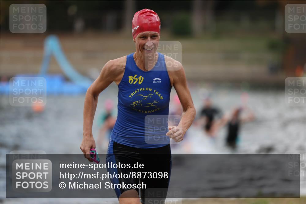 14.09.2025 - Stadtparktriathlon Michael Strokosch http://msf.ph/oto/8873098 14.09.2025 12:11:44 Schwimmen 1224, 1247, 1306 meine-sportfotos.de