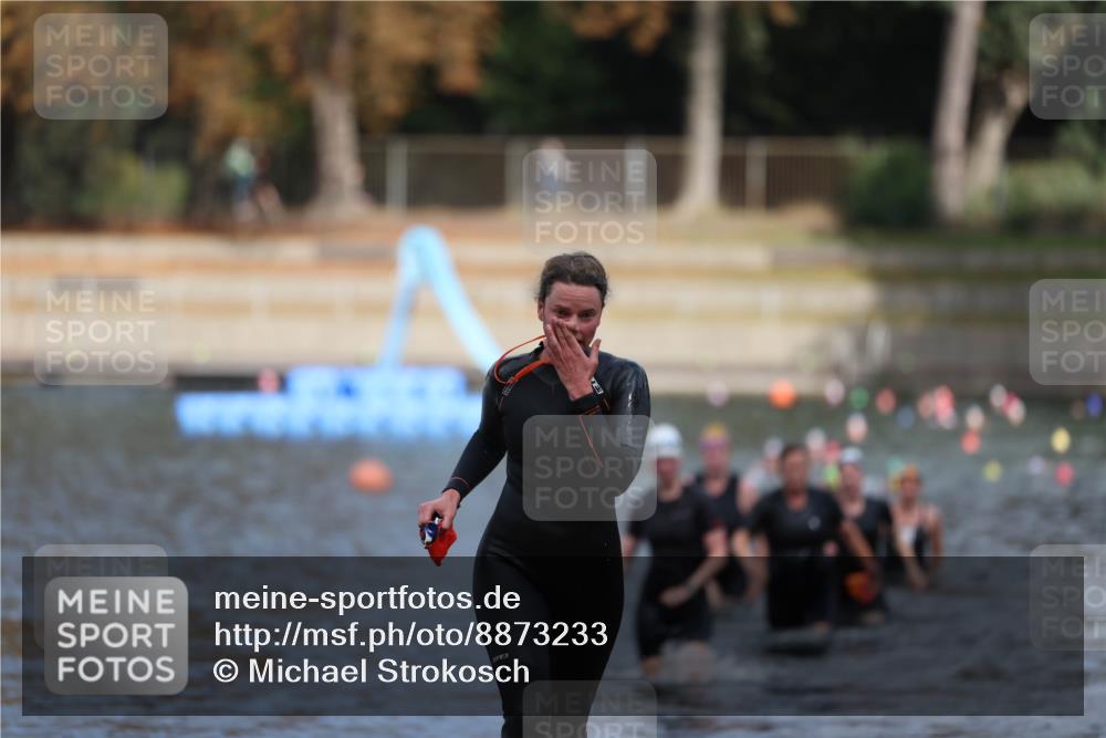 14.09.2025 - Stadtparktriathlon Michael Strokosch http://msf.ph/oto/8873233 14.09.2025 12:12:40 Schwimmen 1250, 1260, 1314 meine-sportfotos.de