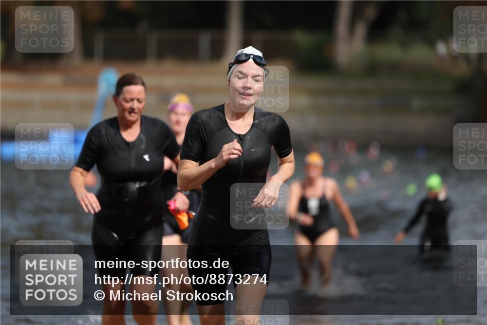 14.09.2025 - Stadtparktriathlon Michael Strokosch http://msf.ph/oto/8873274 14.09.2025 12:12:53 Schwimmen 1275, 1293, 1296, 1310, 1314 meine-sportfotos.de