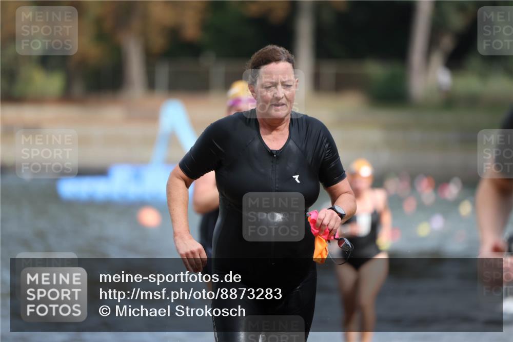 14.09.2025 - Stadtparktriathlon Michael Strokosch http://msf.ph/oto/8873283 14.09.2025 12:12:55 Schwimmen 1242, 1275, 1293, 1296, 1310 meine-sportfotos.de