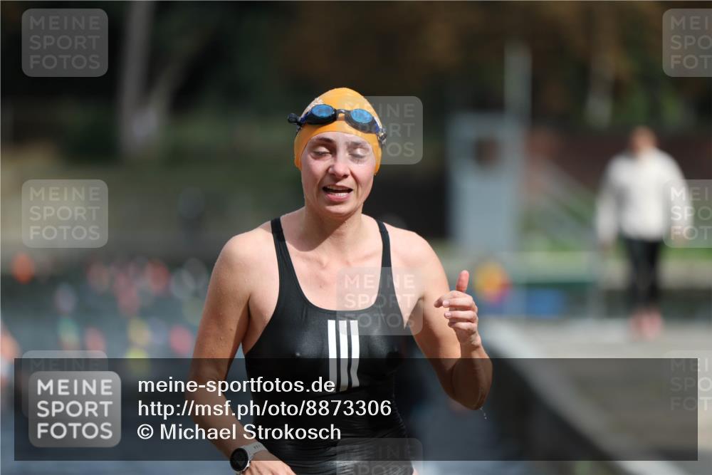 14.09.2025 - Stadtparktriathlon Michael Strokosch http://msf.ph/oto/8873306 14.09.2025 12:13:00 Schwimmen 1242, 1275, 1296 meine-sportfotos.de