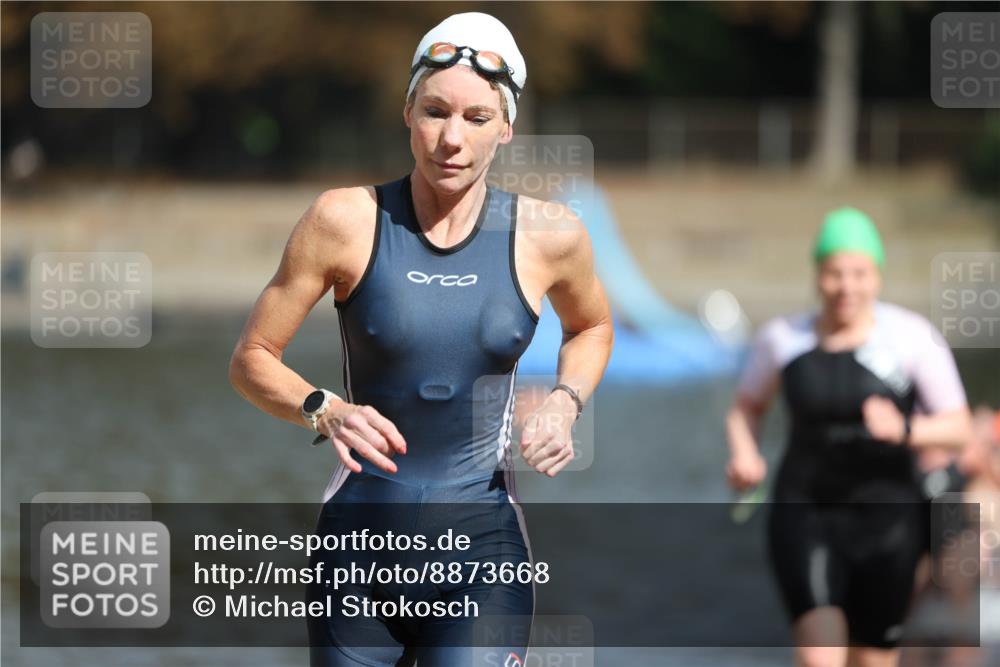 14.09.2025 - Stadtparktriathlon Michael Strokosch http://msf.ph/oto/8873668 14.09.2025 12:14:58 Schwimmen 1254, 1273, 1303, 1308 meine-sportfotos.de