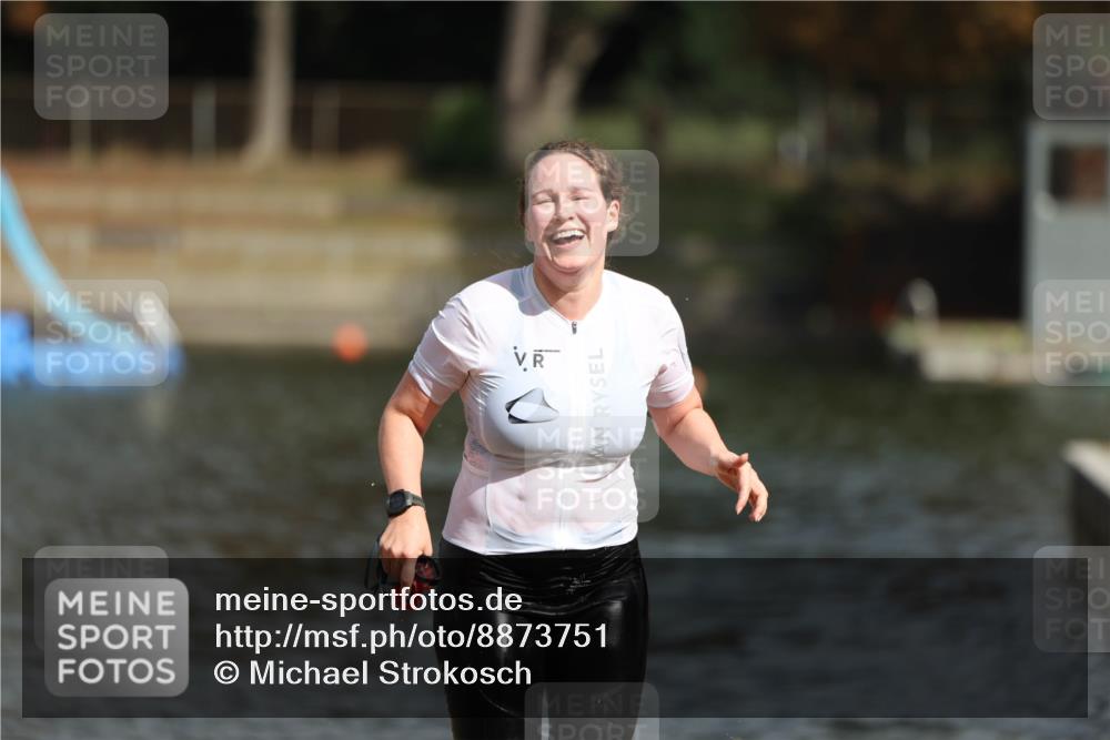 14.09.2025 - Stadtparktriathlon Michael Strokosch http://msf.ph/oto/8873751 14.09.2025 12:15:35 Schwimmen 1278 meine-sportfotos.de